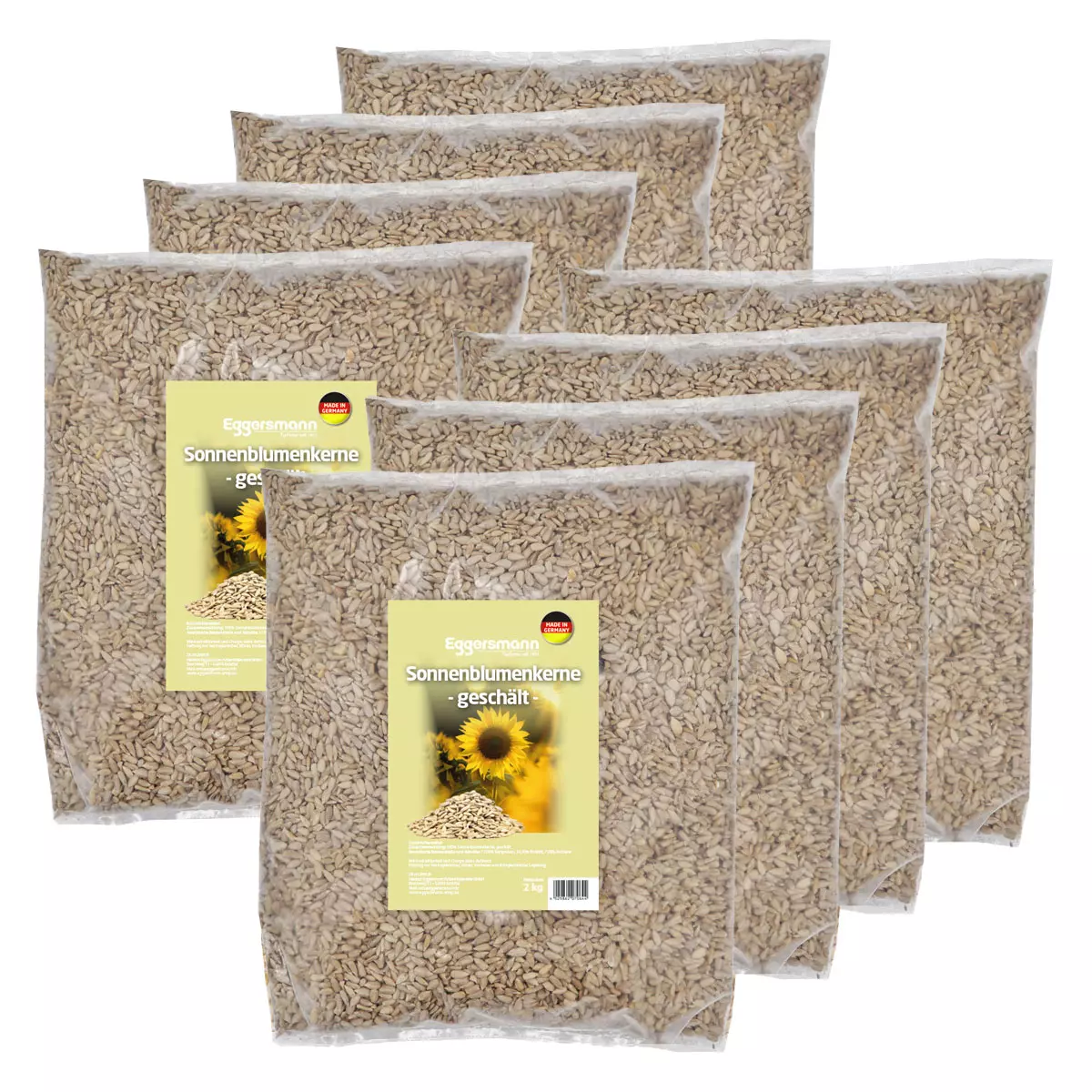Sunflower seeds shelled 8 x 2 kg