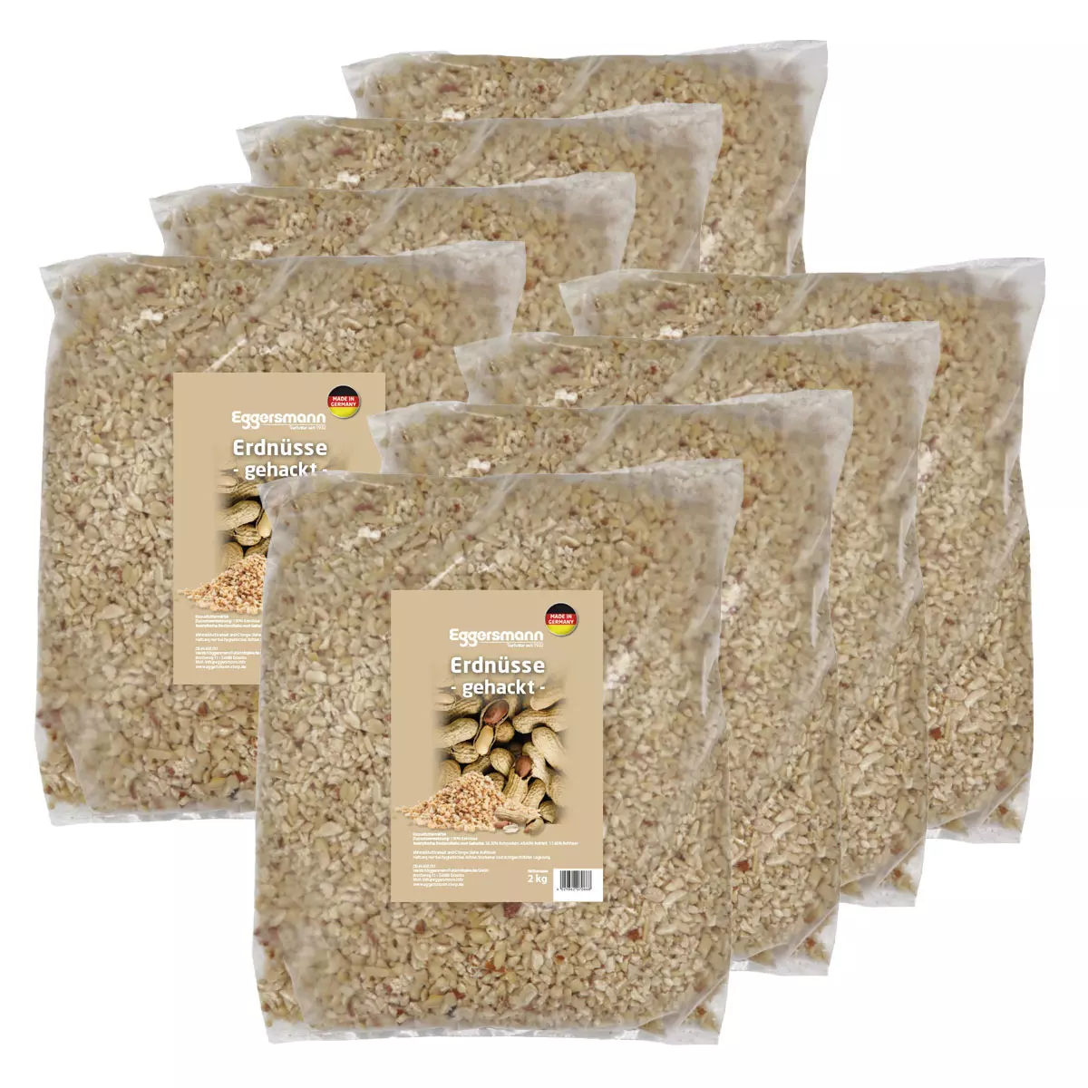 Chopped peanuts 8 x 2 kg