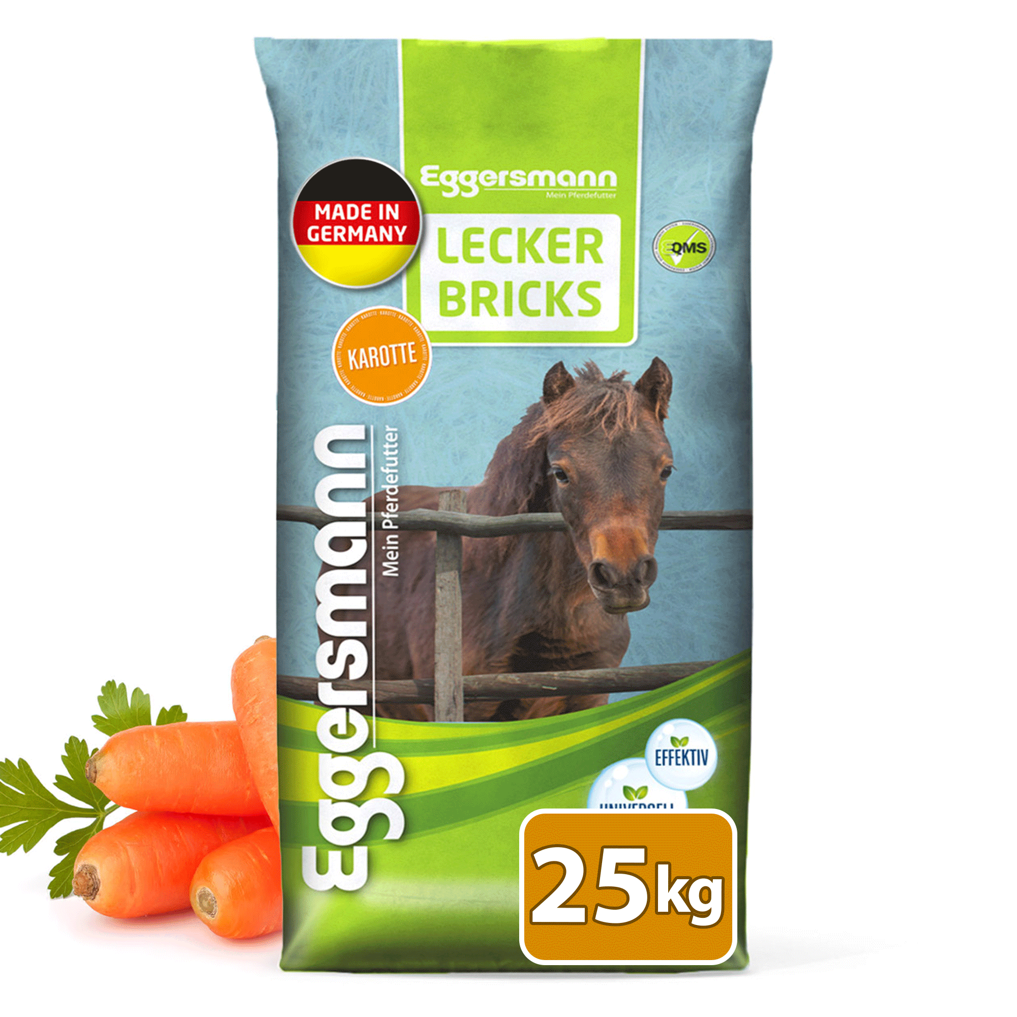 Lecker Bricks Carrot 25 kg