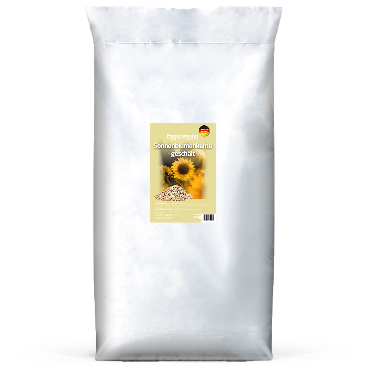 Sunflower seeds shelled 25 kg