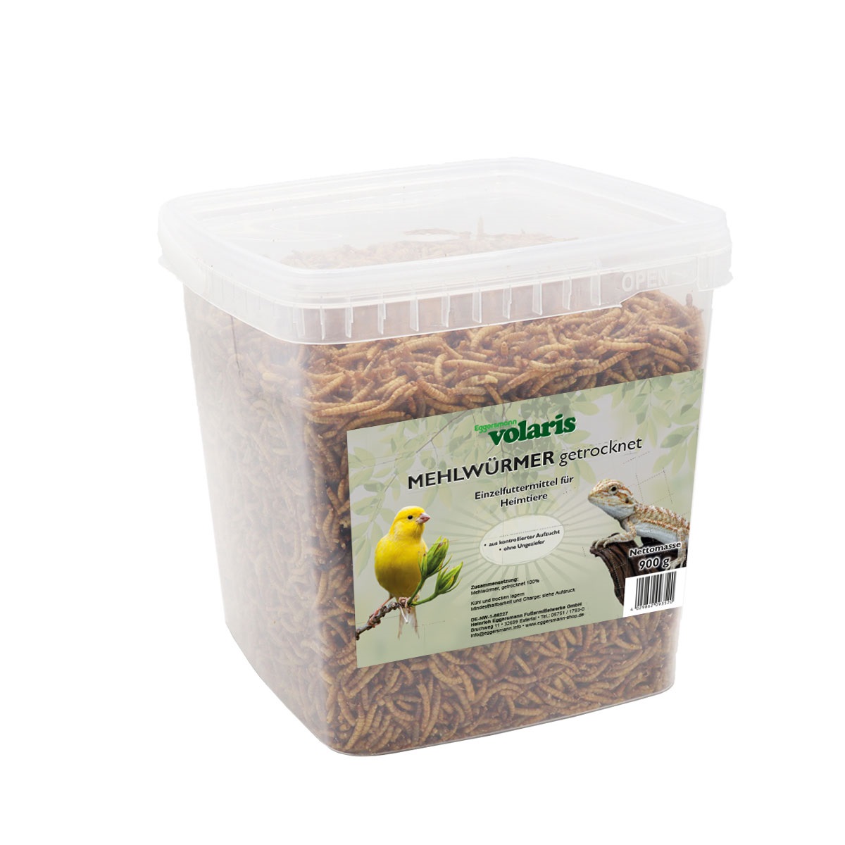 volaris MEALWORMS dried 900 g