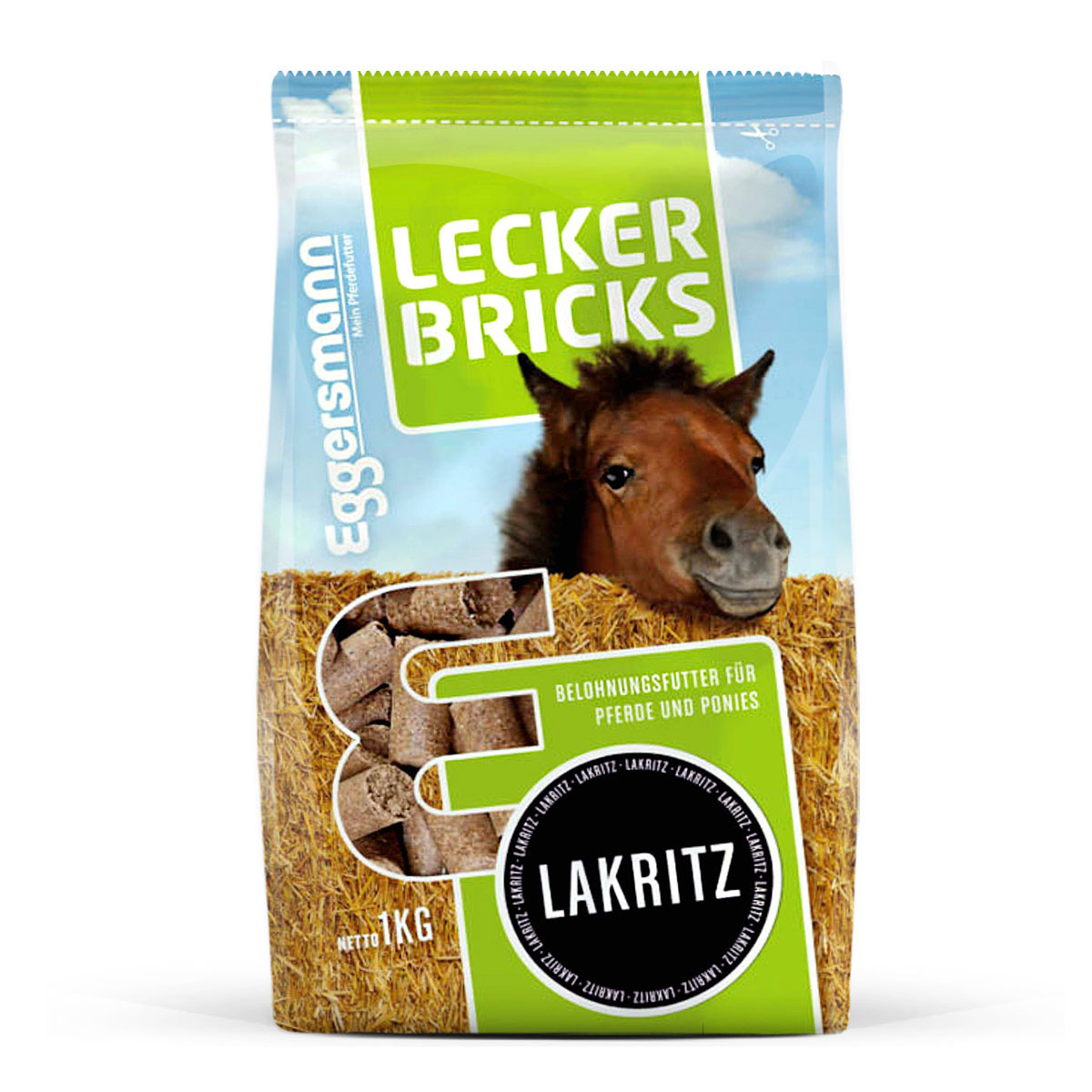Lecker Bricks Licorice 1 kg