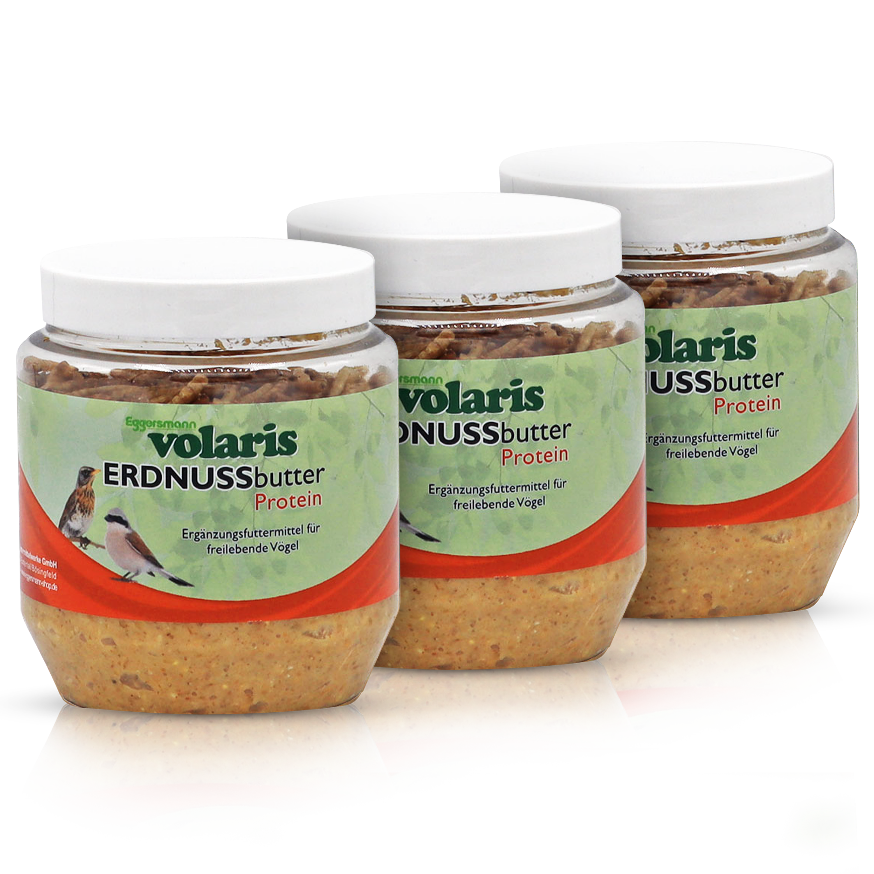 volaris - Erdnussbutter mit Insekten 3 x 350 g Dose