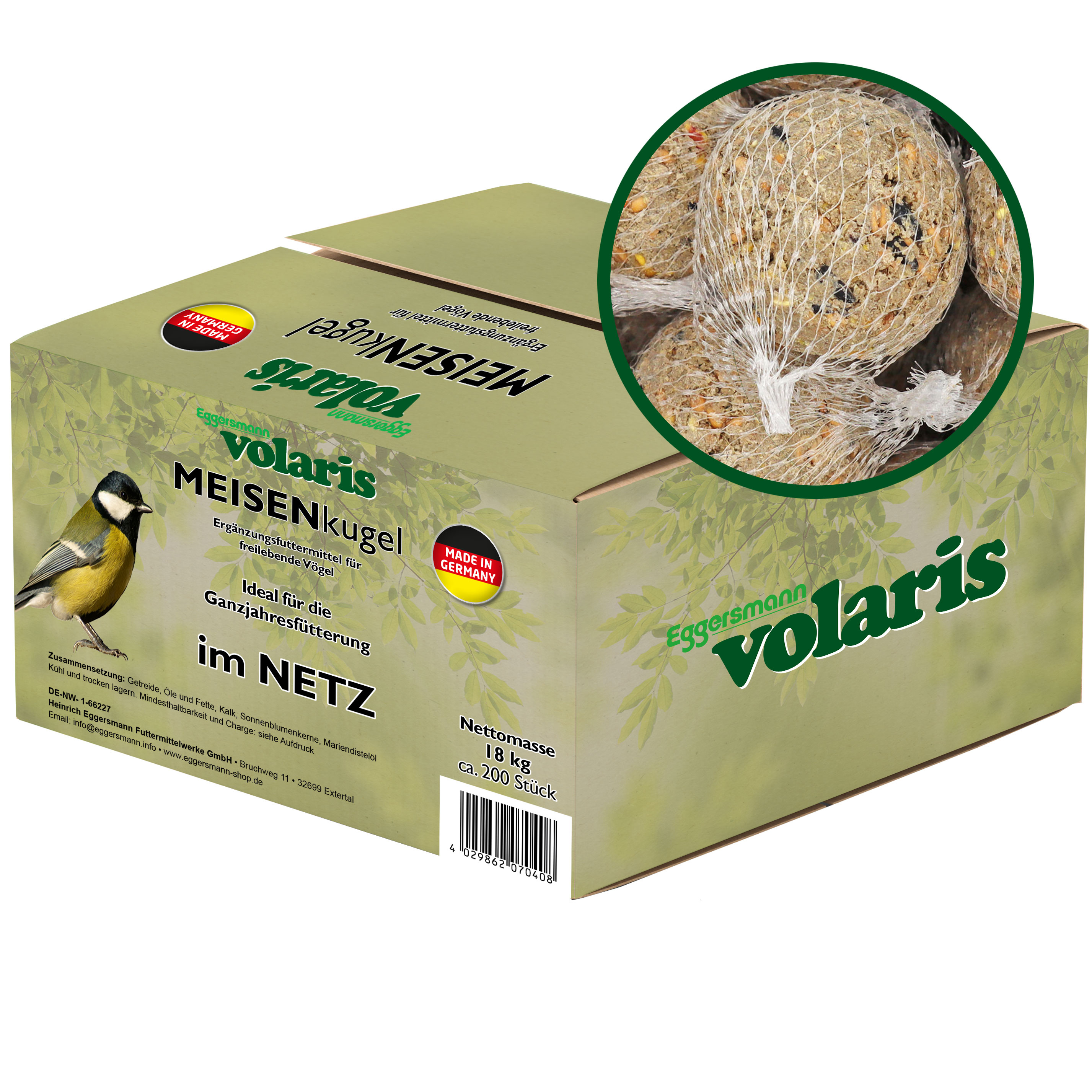 volaris - TITball with net 200 pcs