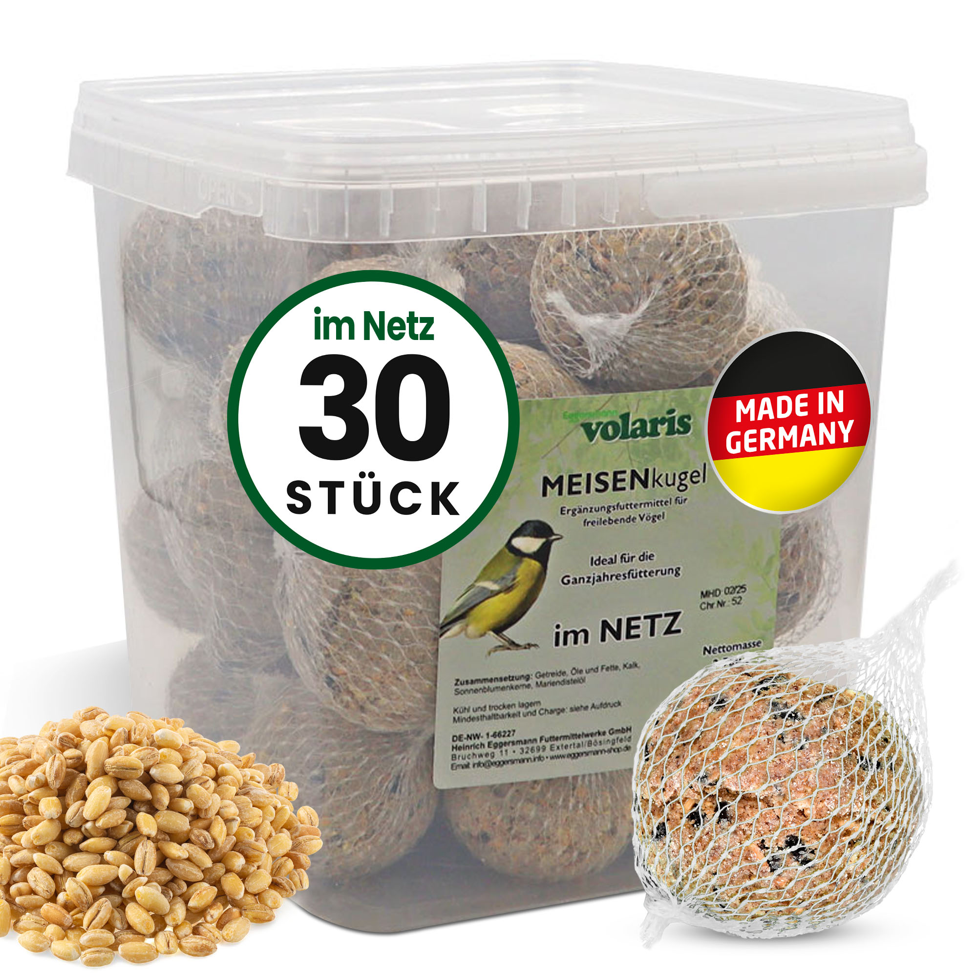 volaris - TITball with net 30 pcs