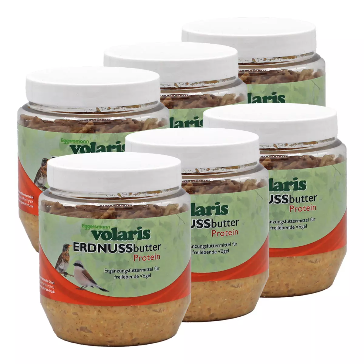 volaris - Erdnussbutter mit Insekten 6 x 350 g Dose
