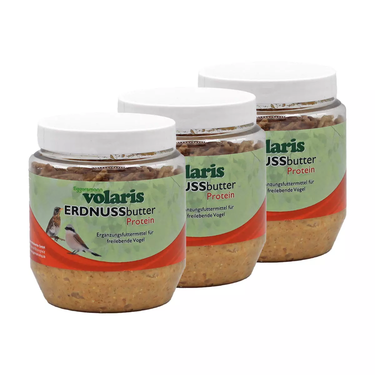 volaris - Erdnussbutter mit Insekten 3 x 350 g Dose