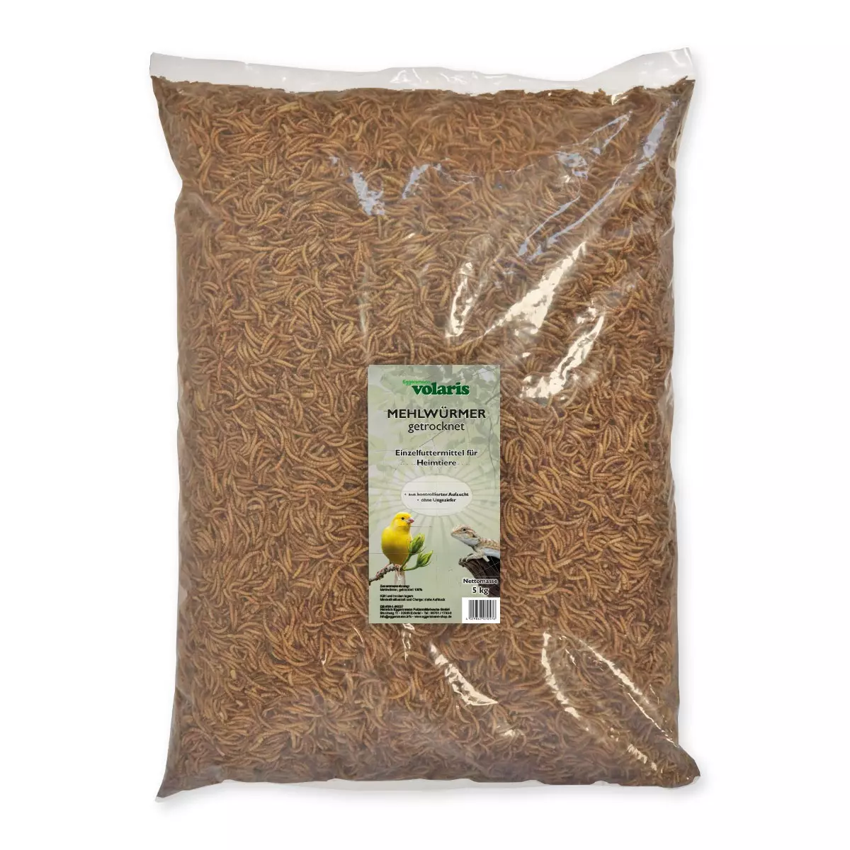 volaris MEALWORMS dried 5 kg