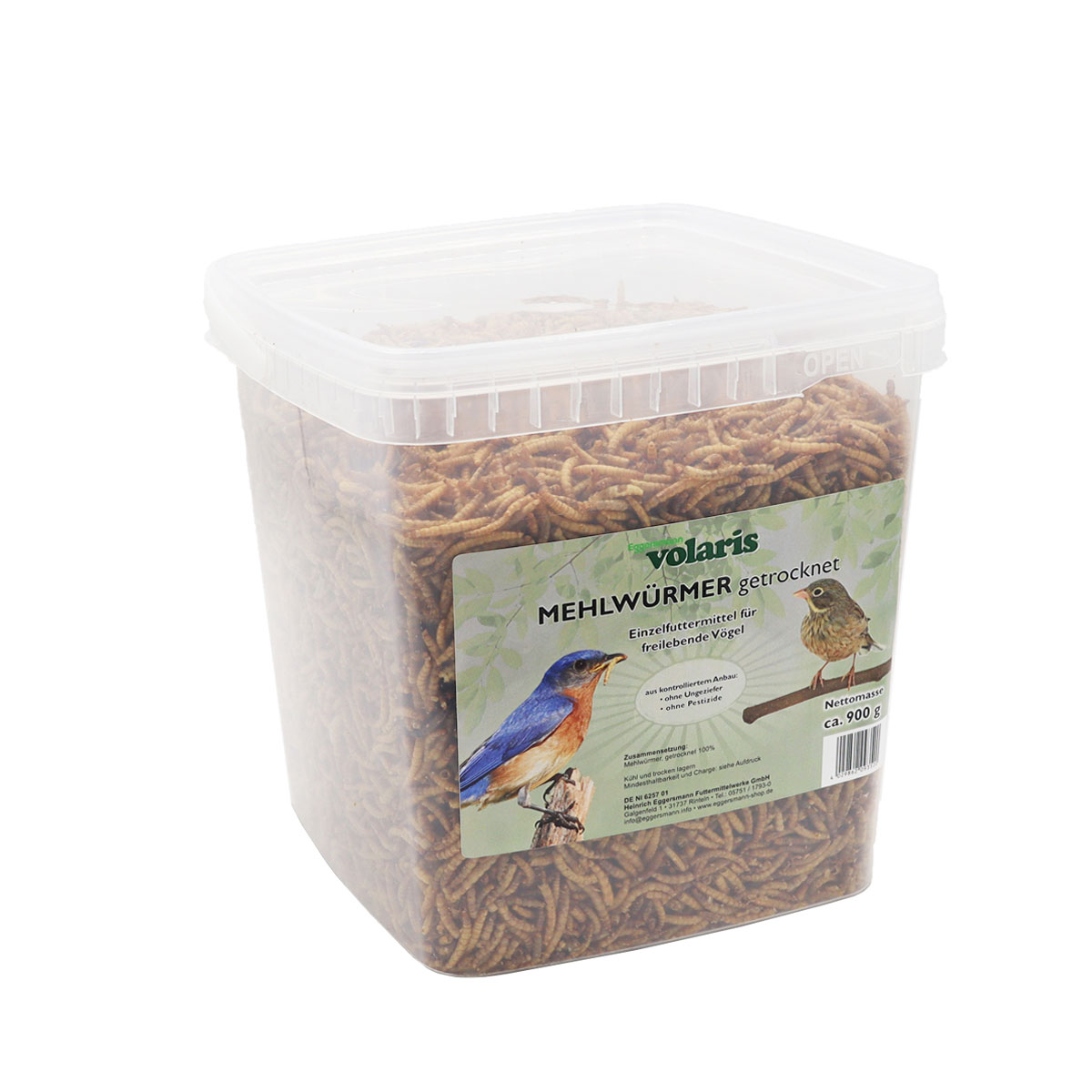 volaris MEALWORMS dried 900 g