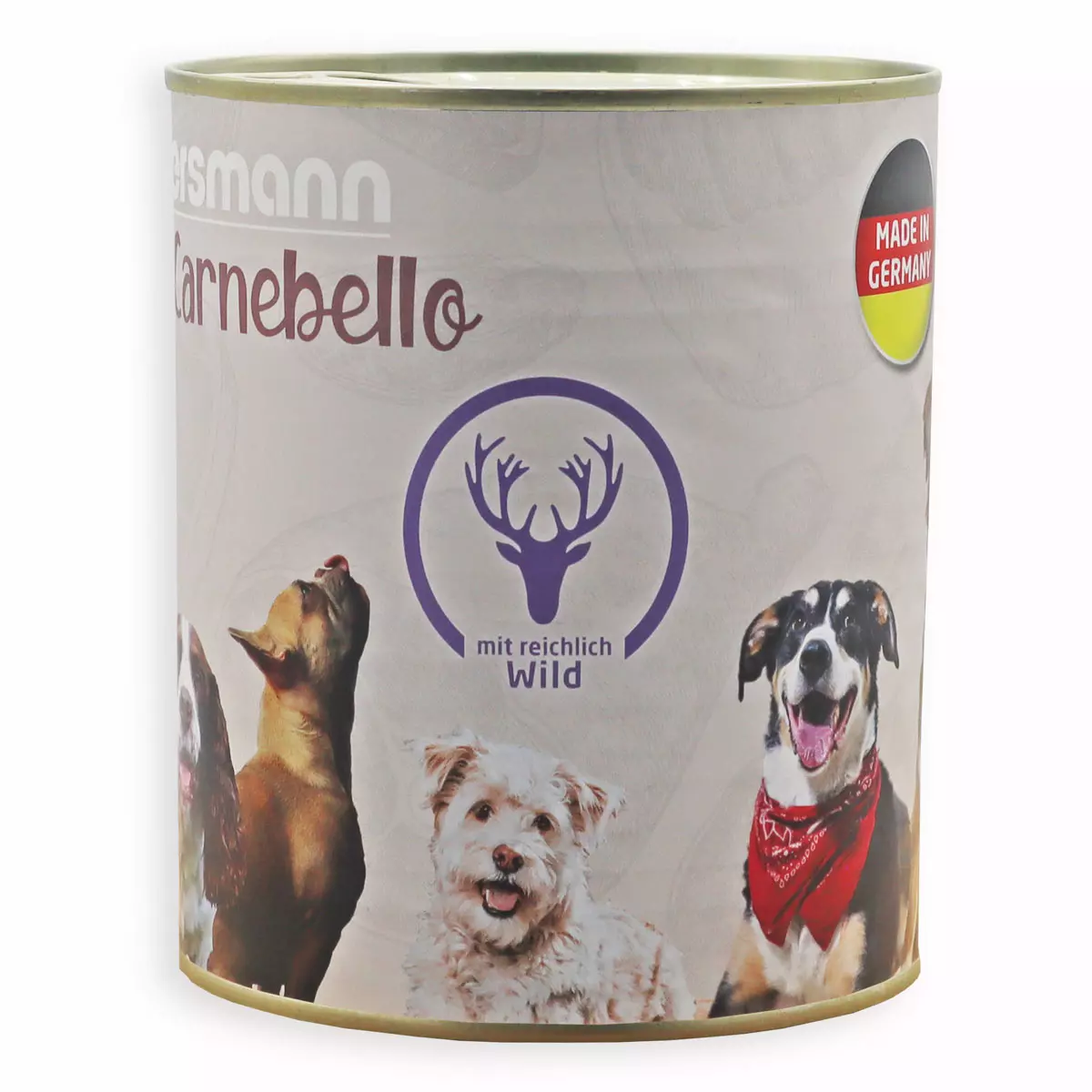 Carnebello - Wet Food with Venison 800g