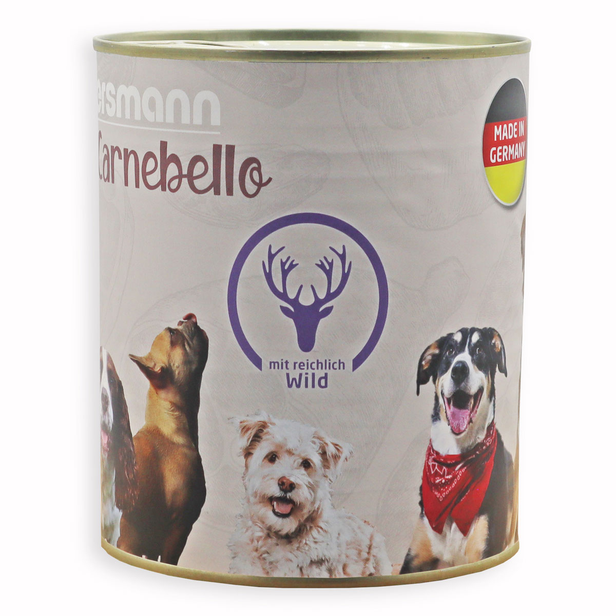 Carnebello - Wet Food with Venison 800g