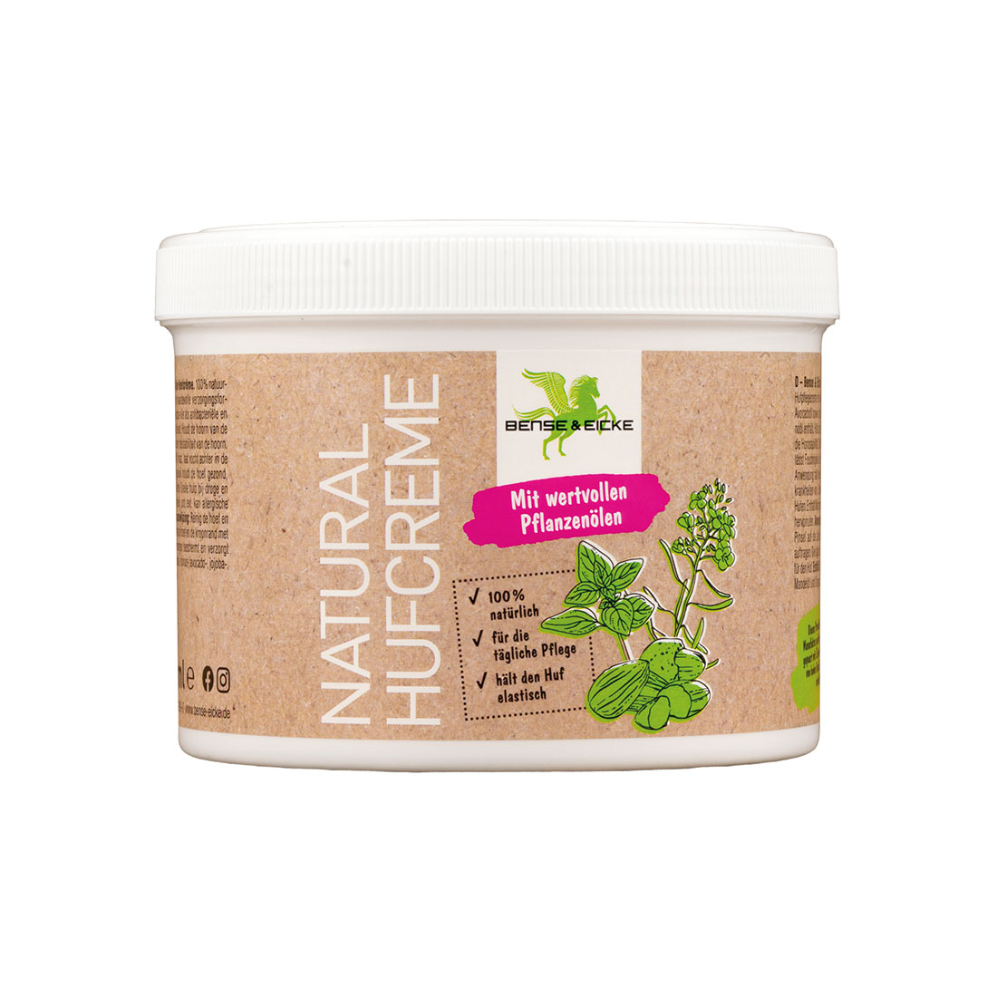 Bense & Eicke - Natural Hoof Cream 500 ml