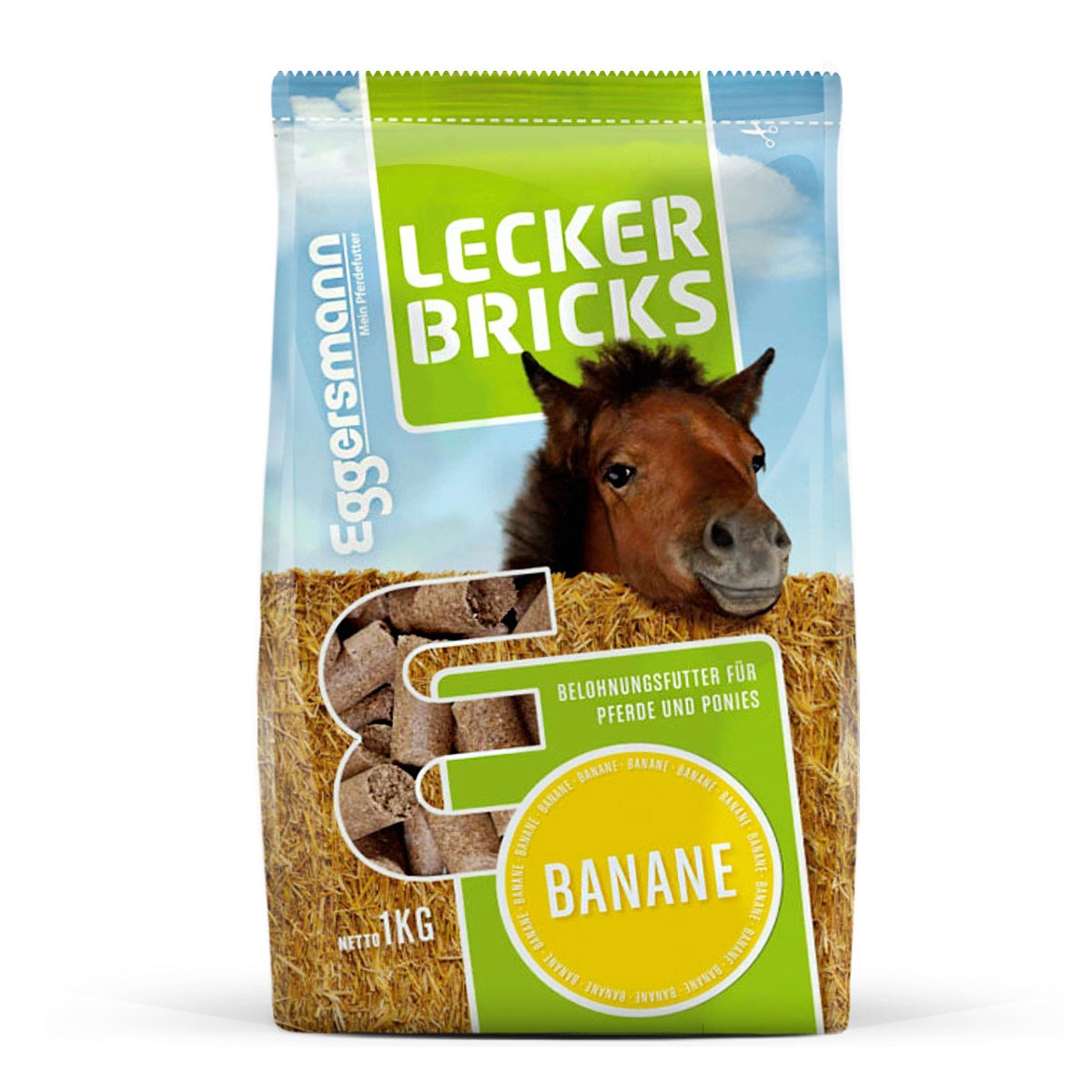 Lecker Bricks Banana 1 kg