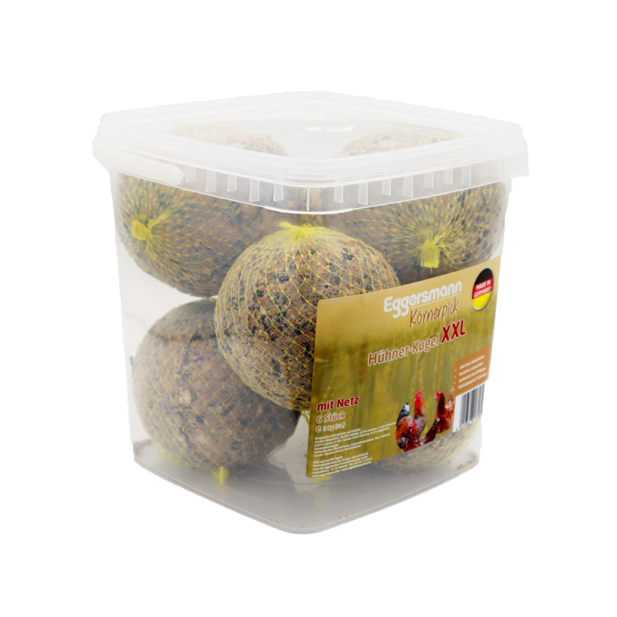 Körnerpick - Chicken-Ball XXL with Net 6 pcs.