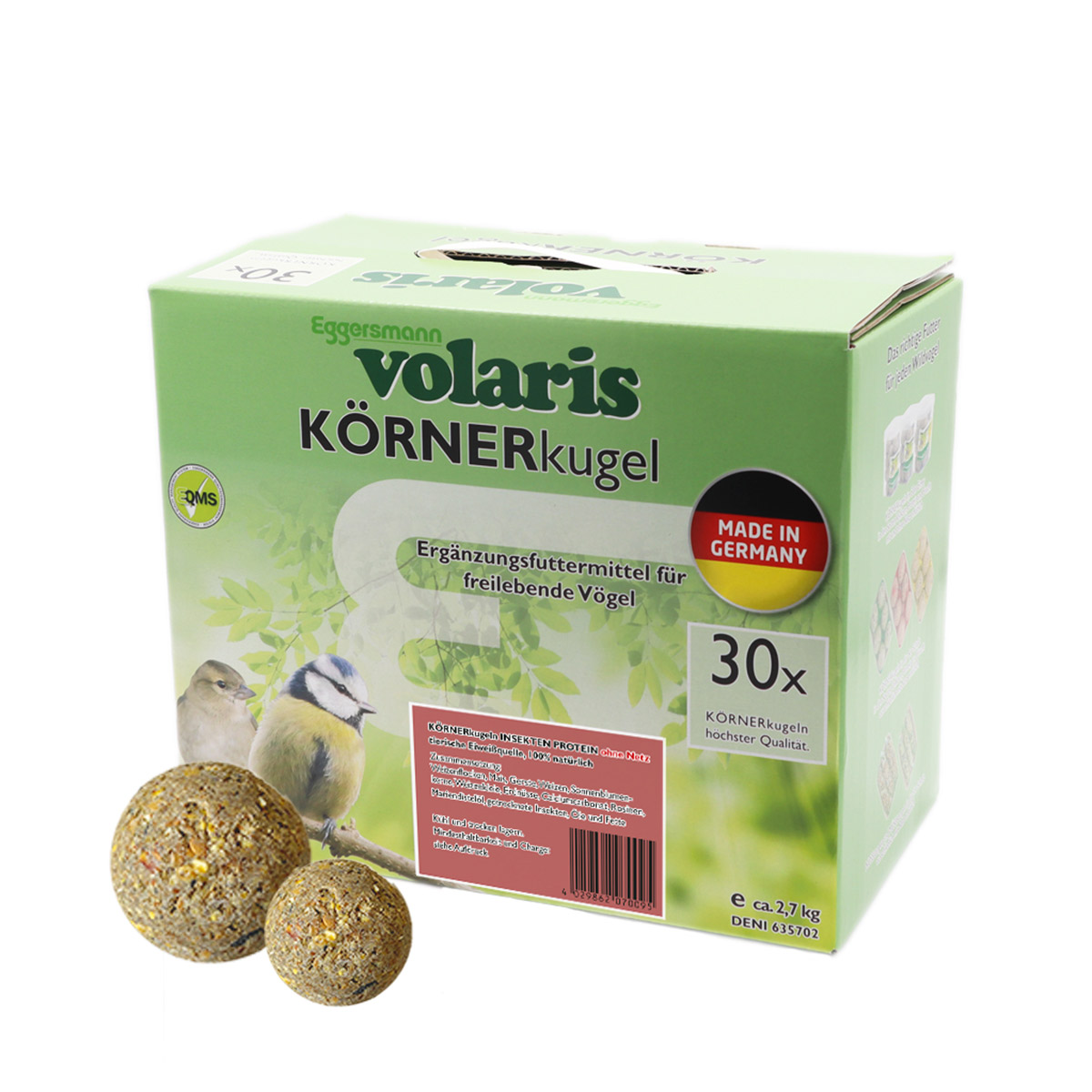 volaris - GRAINball Insects Protein w/o net 30Pcs.
