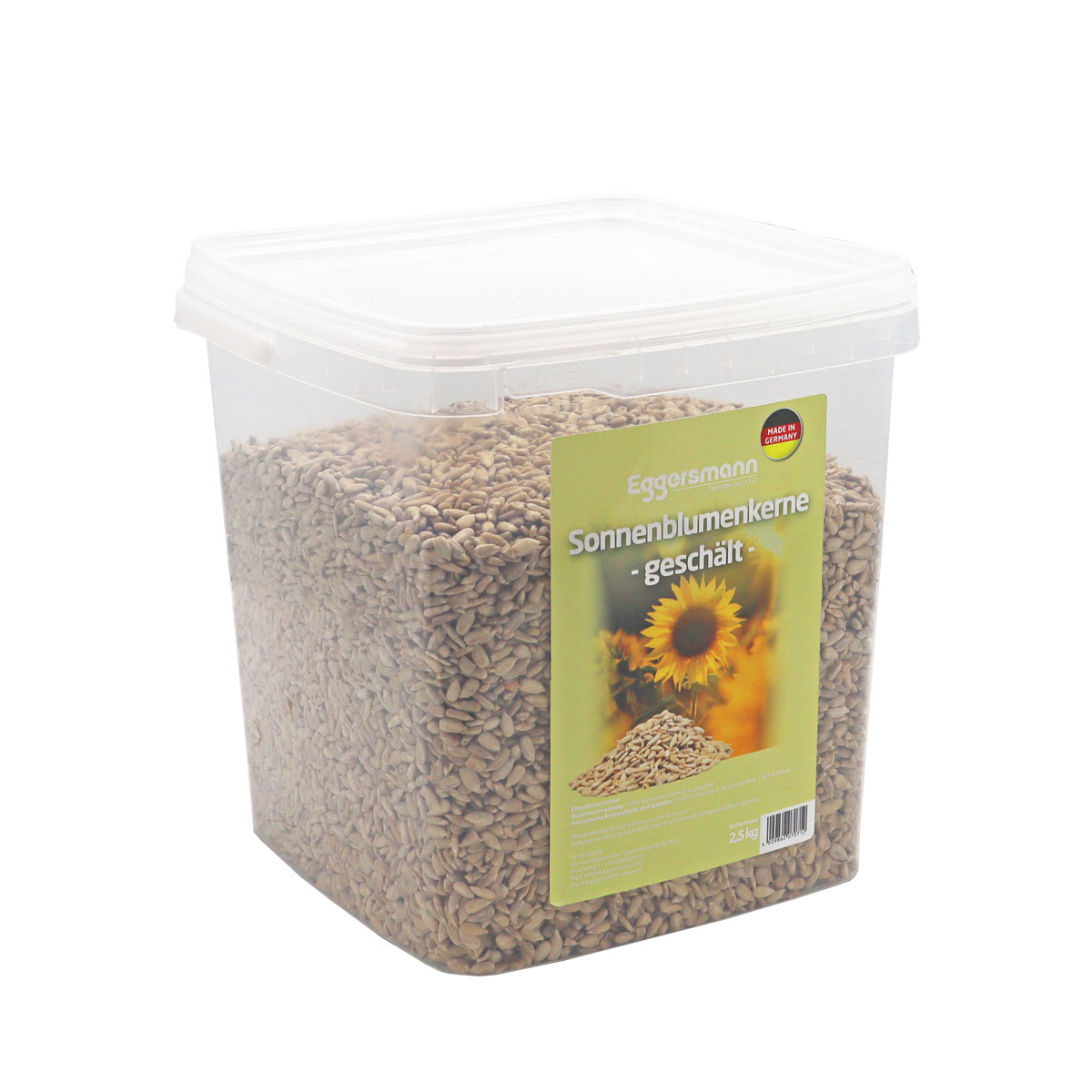 Sunflower seeds shelled 2,5 kg