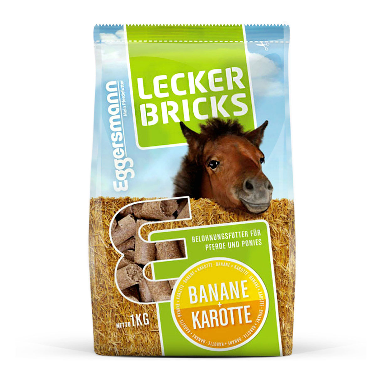 Lecker Bricks Banana & Carrot 1 kg