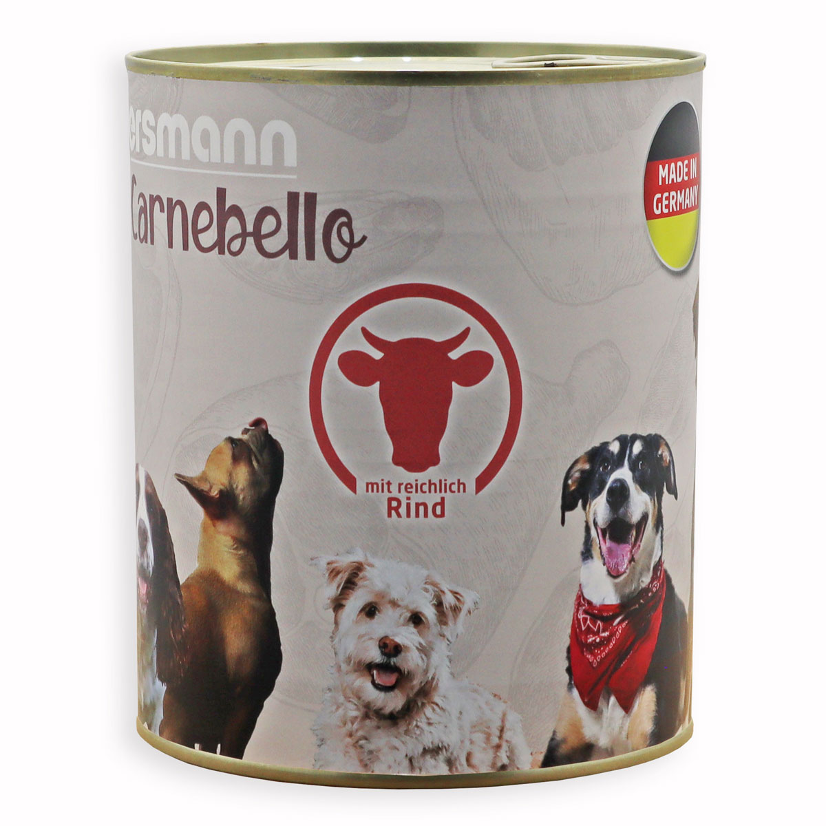 Carnebello - Wet Food with Beef 800g
