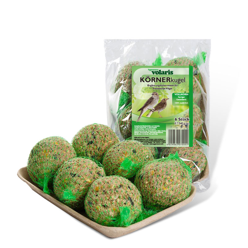 volaris - GRAINball Whole Grain green net 6Pcs.