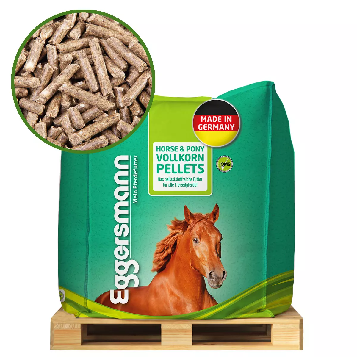 Horse & Pony Whole Grain Pellets 6 mm Big Bag