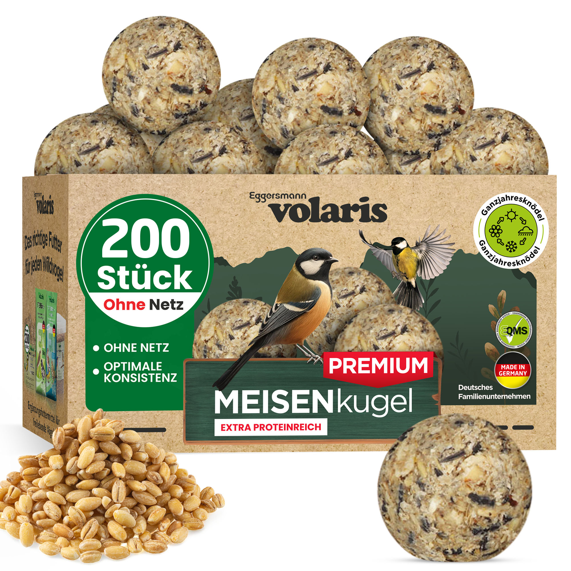 volaris - Meisenkugel Premium 200er Karton o.N.