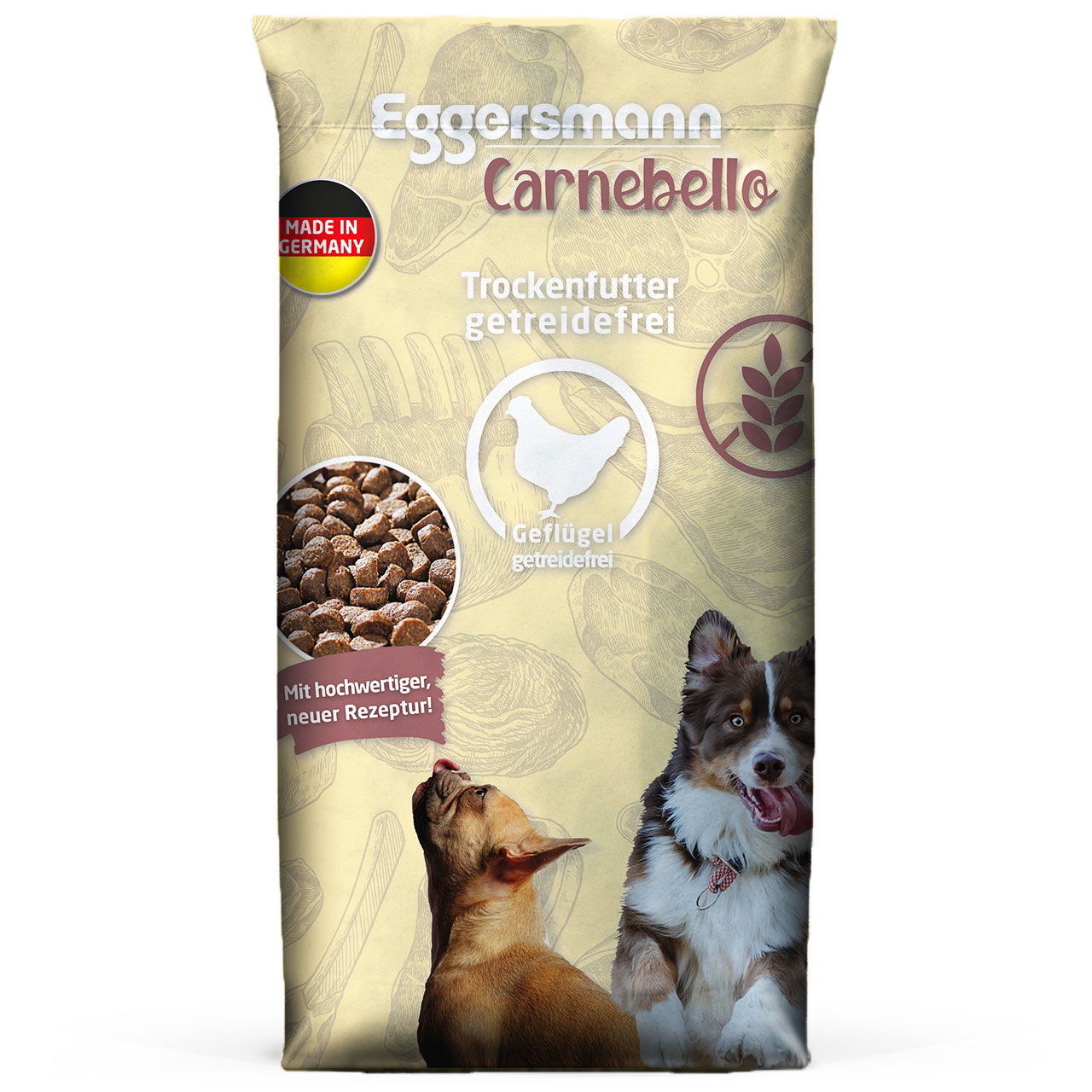 Carnebello - dry food poultry 12.5 kg