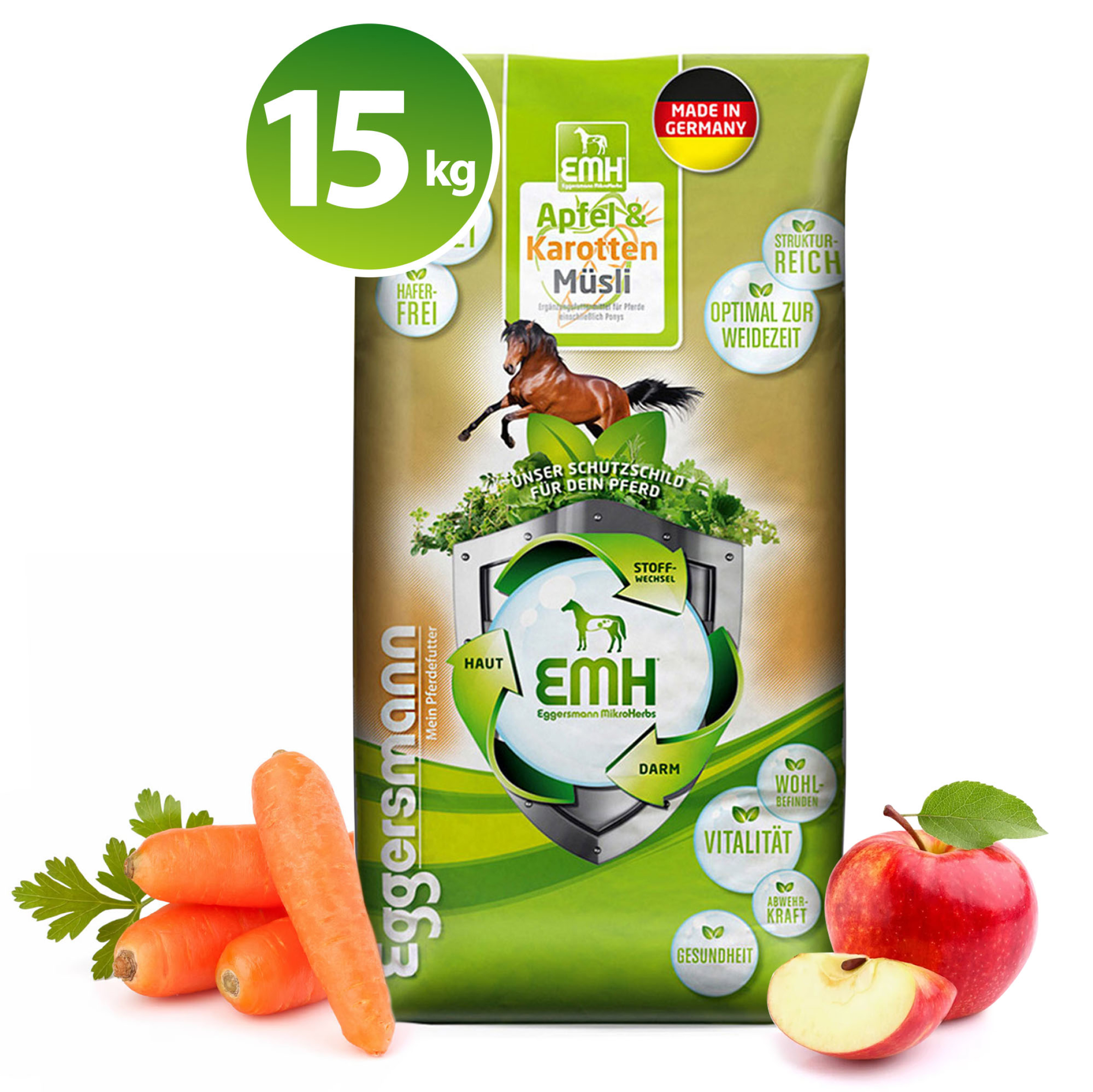 EMH Apple & Carrot Muesli 15 kg