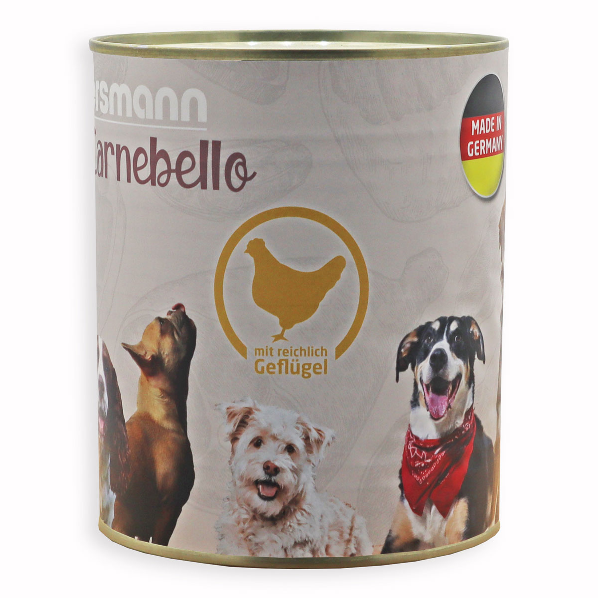 Carnebello - Wet Food with Poultry 400g