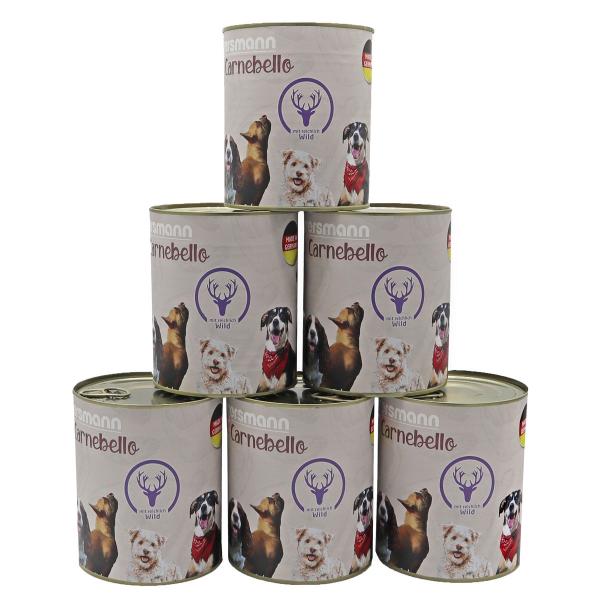 Carnebello - Wet Food with Venison 800g